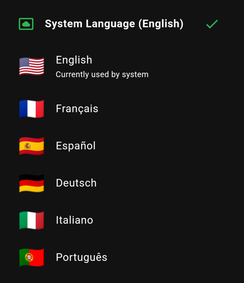 QwikHook - Language Selection QwikHook - Language Selection